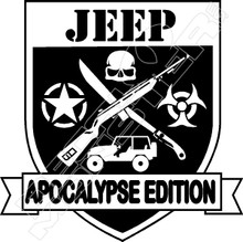 Jeep Apocalypse - DecalMonster.com