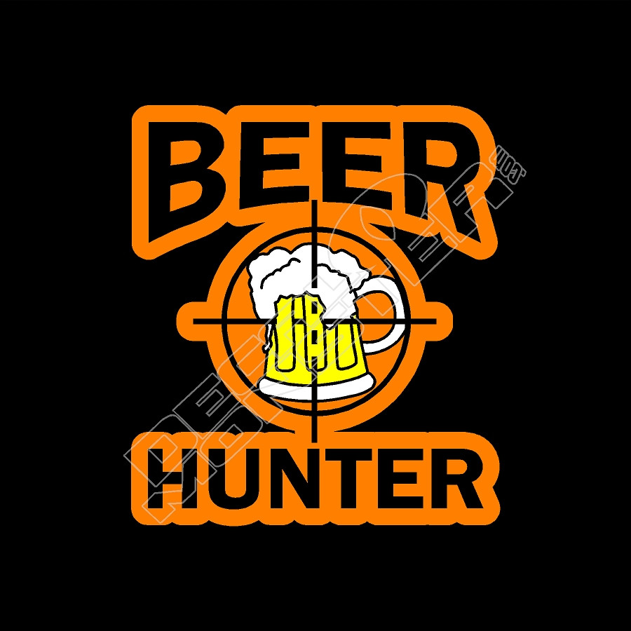Beer Hunter - DecalMonster.com