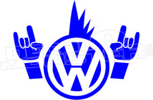 VW Devil Horn Hands Rock On
