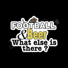 Football and Beer