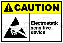 Caution 072H - Electrostatic sensitive device 