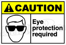 Caution 089H - Eye protection required