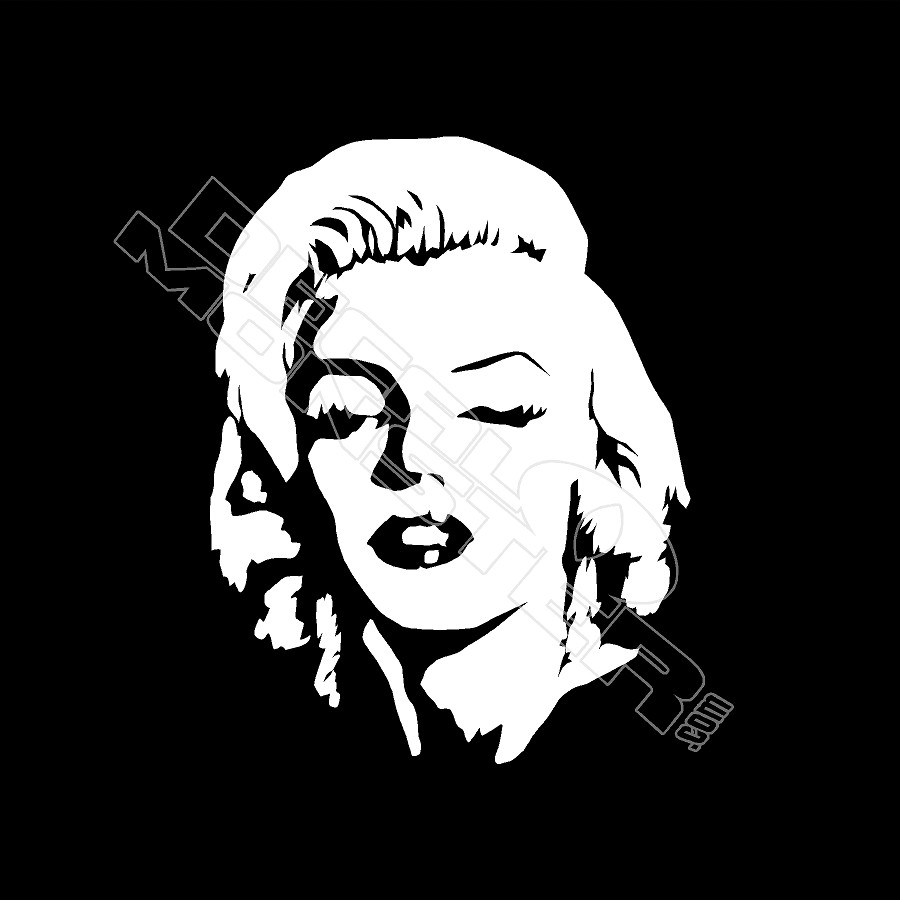 Marilyn Monroe - DecalMonster.com