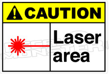 Caution 163H - Laser area