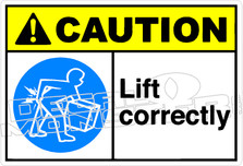 Caution 169H - lift correctly 1