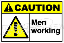 Caution 179H - men working 