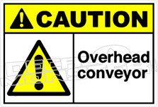 Caution 209H - overhead conveyor