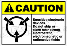Caution 256H - sensitive electronic devices do not ship