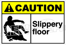Caution 259H - slippery floor 