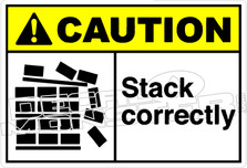 Caution 265H - stack correctly