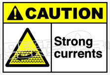 Caution 270H - strong currents