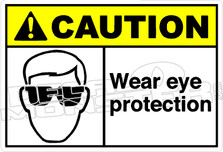 Caution 308H - wear eye protection