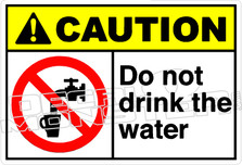 Caution 333H - do not drink the water