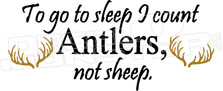 To Sleep Count Antlers