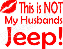 This is not my Husbands Jeep