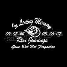 In Loving Memory Cowboy