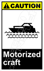Caution 191V - motorized craft 