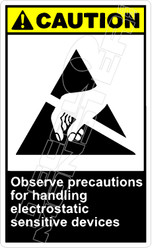 Caution 208V - observe precautions for handling electrostatic sensitive devices