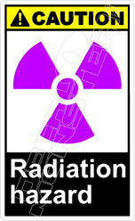 Caution 231V - radiation hazard
