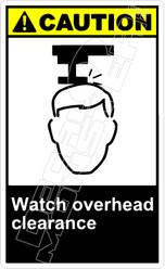 Caution 301V - watch overhead clearance