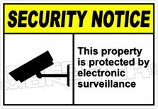 security 019H - this property is protected by electronic 