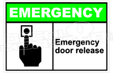 Emergency 008H - emergency door release 