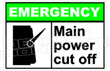 Emergency 035H - main power cut off 
