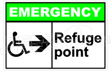 Emergency 046H - refuge point right 