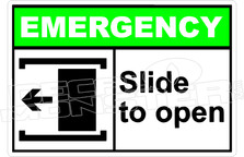 Emergency 048H - slide to open left