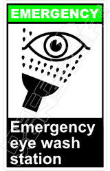Emergency 011V - emergency eye wash station