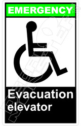 Emergency 016V - evacuation elevator 