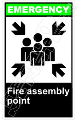 Emergency 018V - fire assembly point 