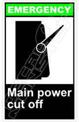 Emergency 035V - main power cut off 