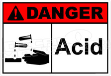 Danger 016H - acid 