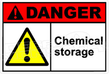 Danger 039H - chemical storage
