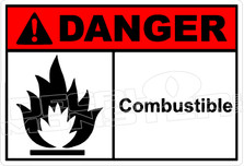 Danger 040H - combustible 