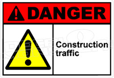 Danger 049H - construction traffic