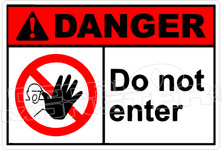 Danger 072H - do not enter 2