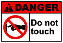 Danger 078H - do not touch