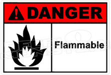 Danger 107H - flammable 