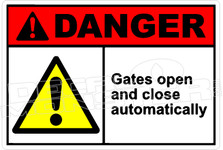 Danger 118H - gates open and close automatically