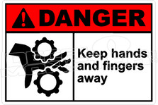Danger 171H - keep hands and fingers away