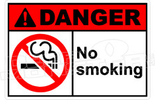 Danger 246H - no smoking