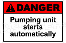 Danger 279H - pumping unit starts automatically
