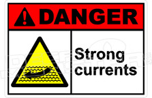 Danger 307H - strong currents 