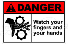 Danger 333H - watch your fingers and your hands 