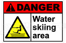 Danger 335H - water skiing area