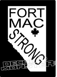  FORT MAC STRONG Leaf Alberta