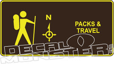 Trail Packs and Travel Sign