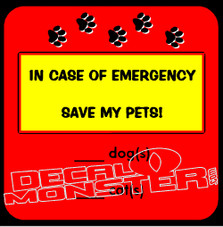 In Case of Emergency Save My Pets 2 